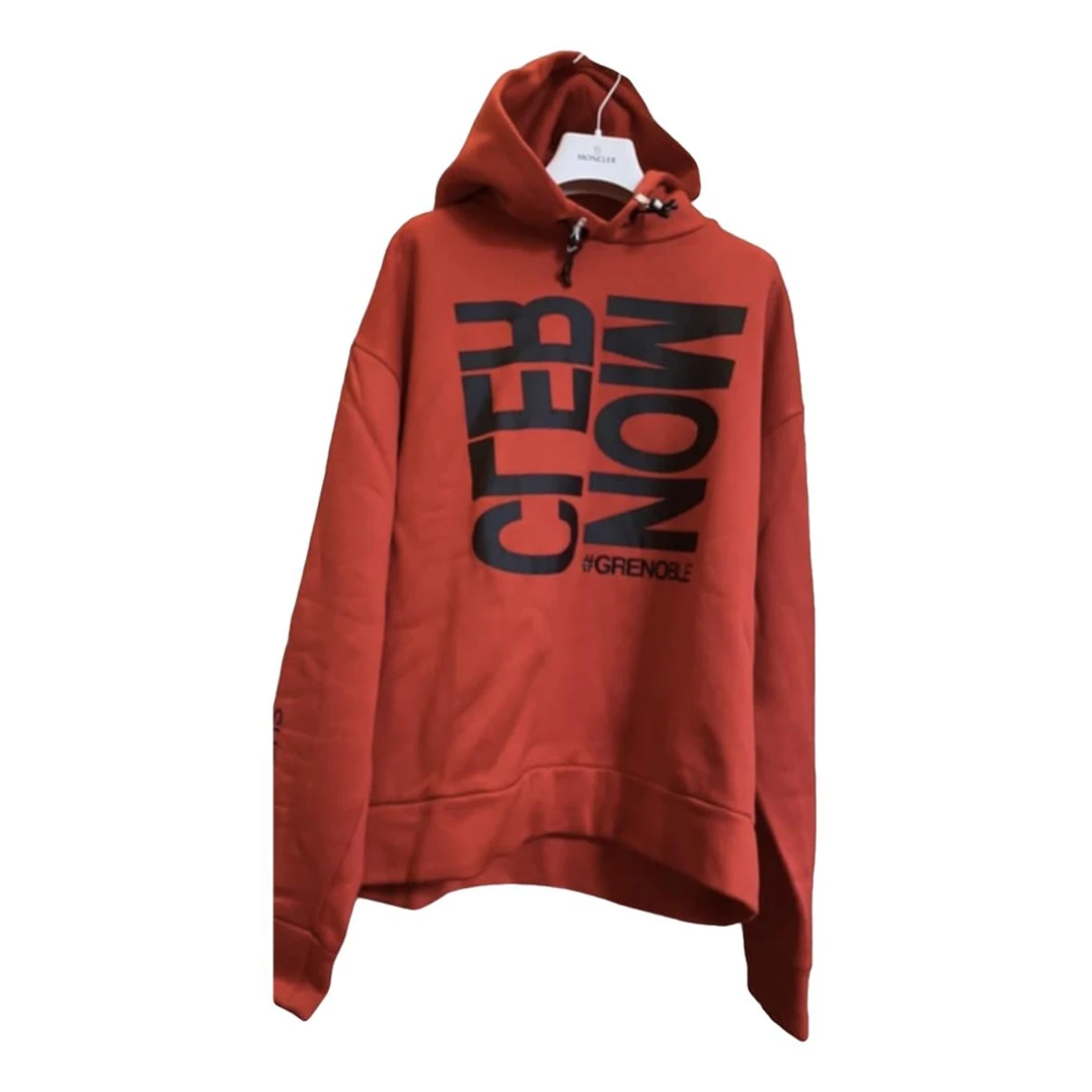 Pre-owned Moncler Sweatshirt In Red