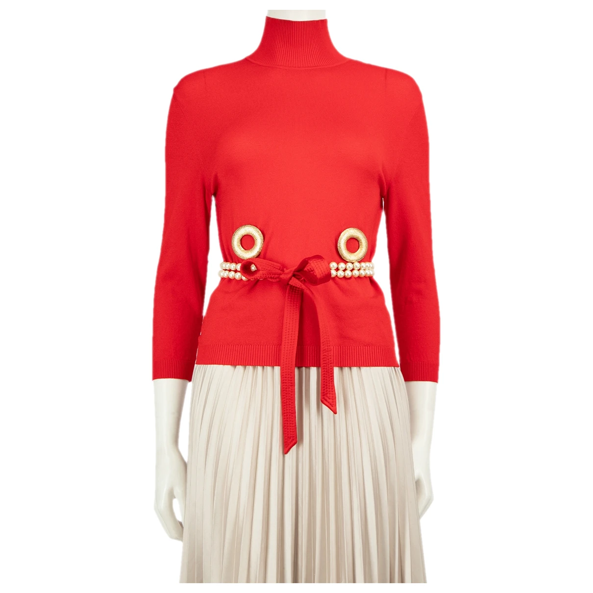 Pre-owned Valentino Top In Red