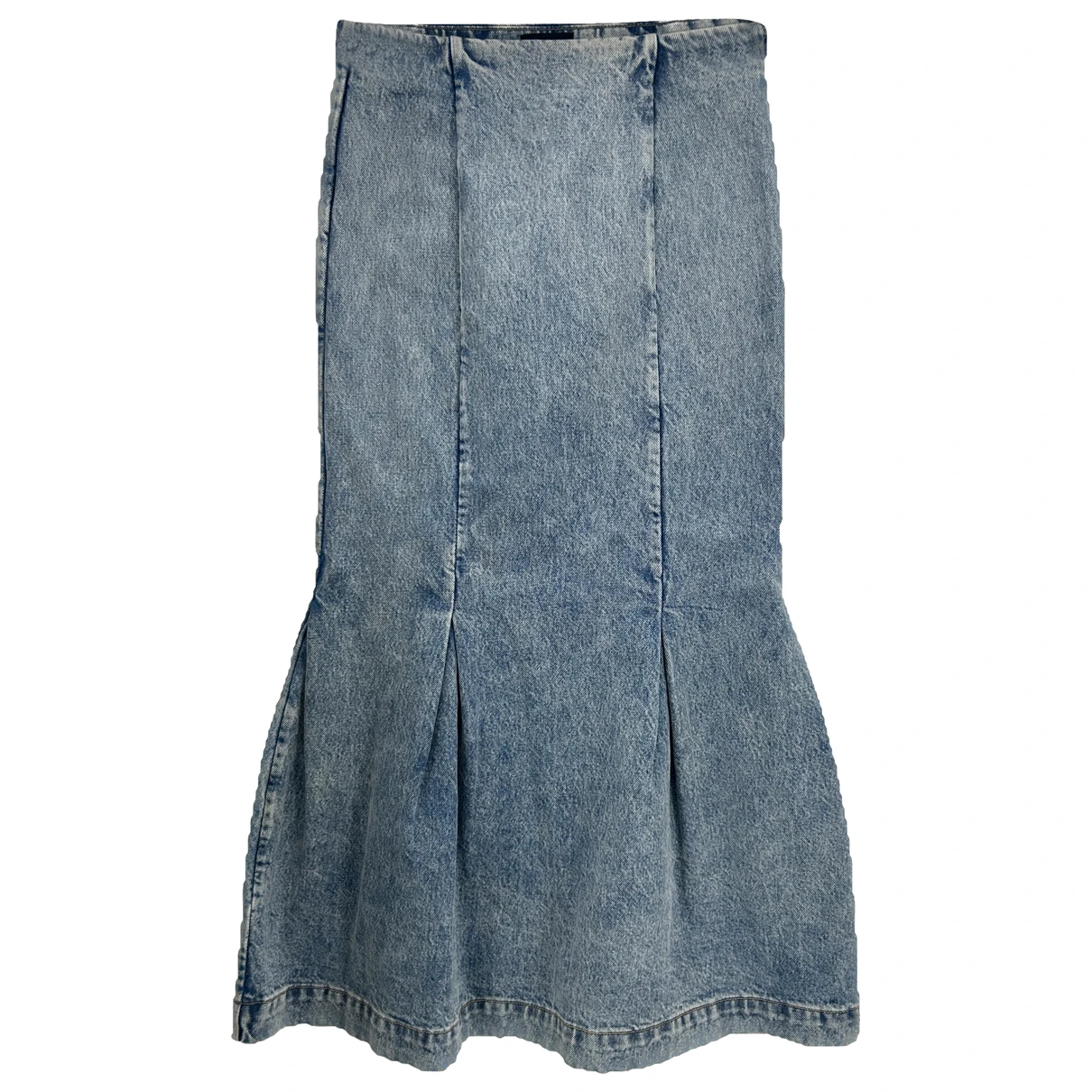 Pre-owned Khaite Mid-length Skirt In Blue