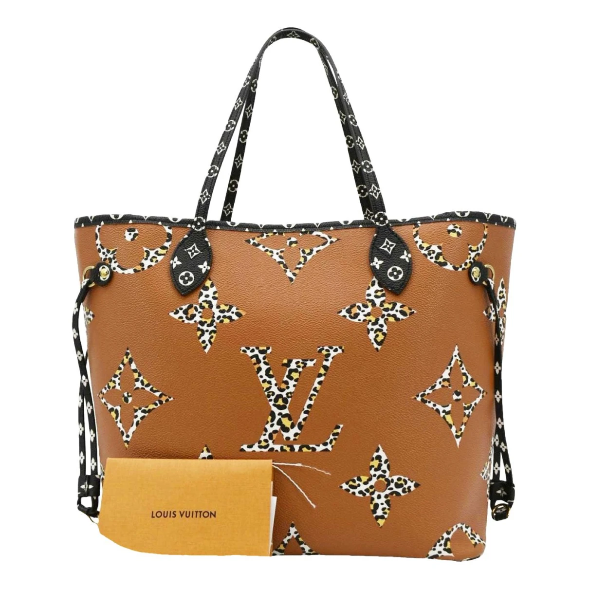 Pre-owned Louis Vuitton Cloth Handbag In Orange