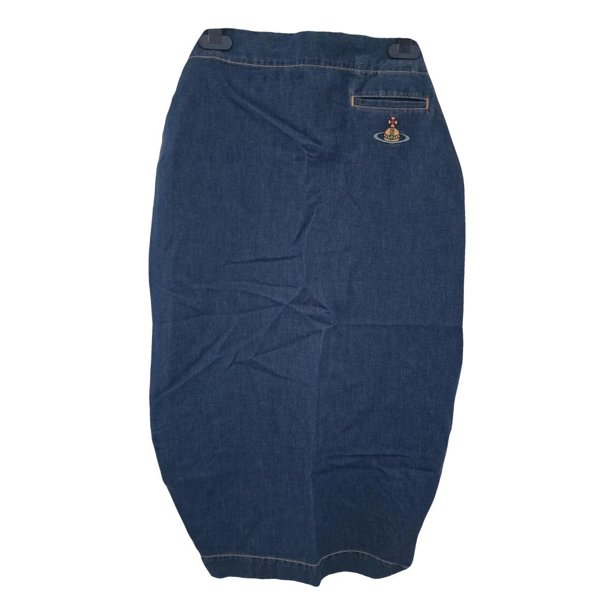 Pre-owned Vivienne Westwood Mid-length Skirt In Blue