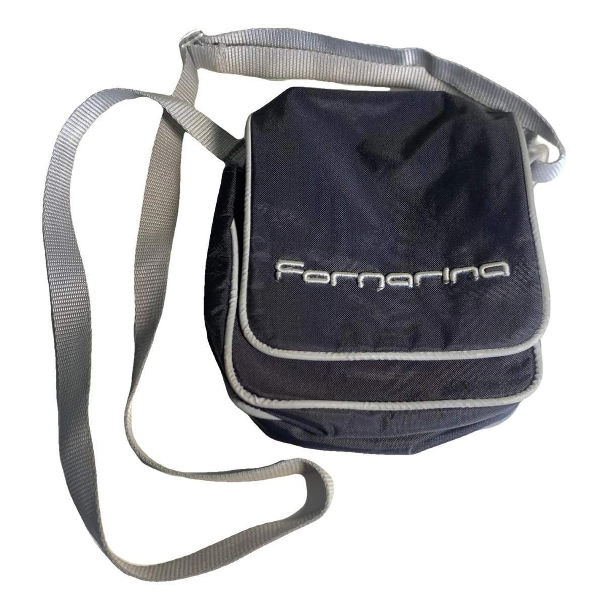 Pre-owned Fornarina Crossbody Bag In Black