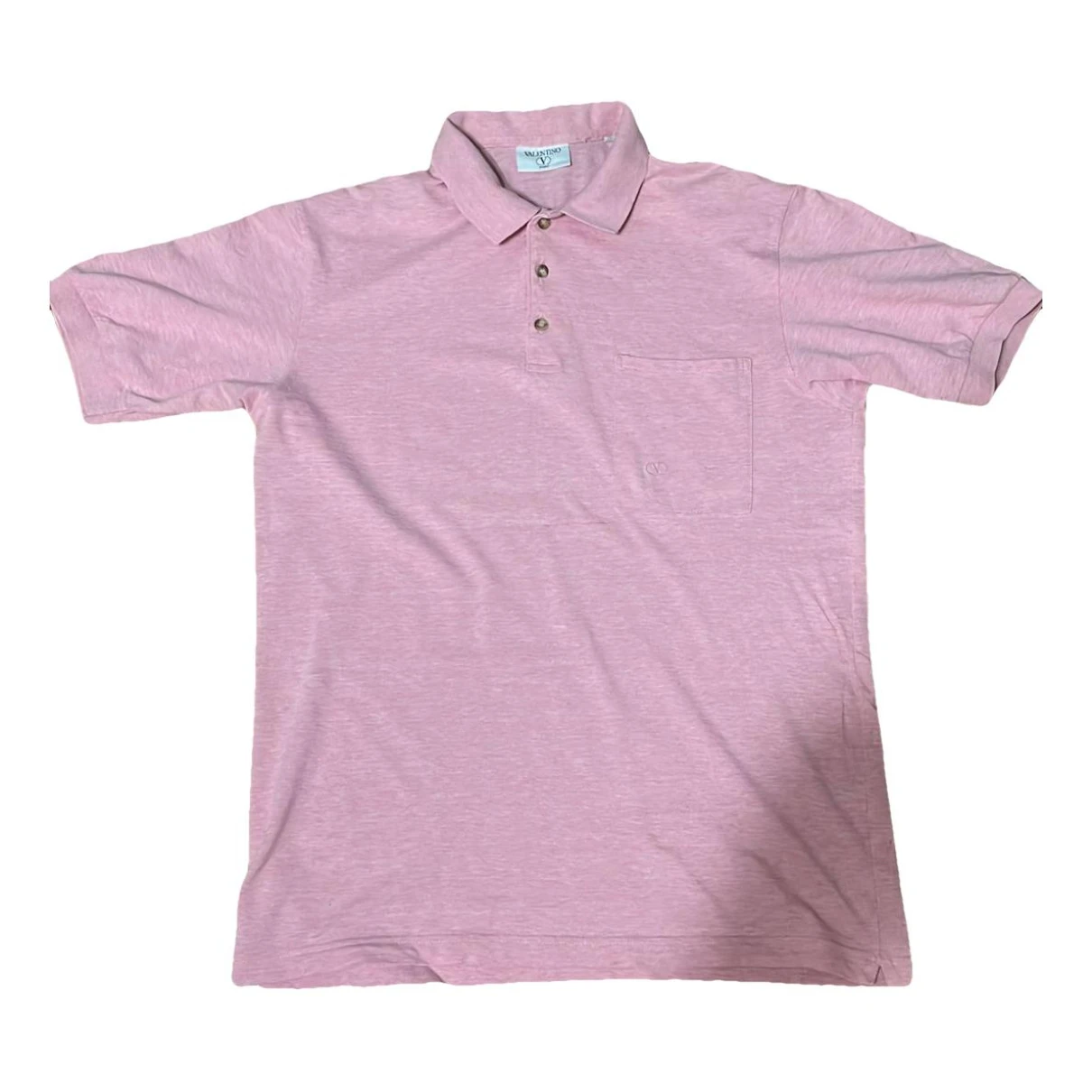 Pre-owned Valentino Polo Shirt In Pink