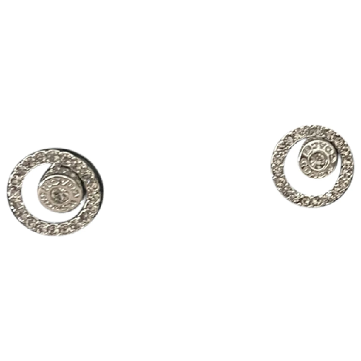 Pre-owned Macy's Earrings In Silver
