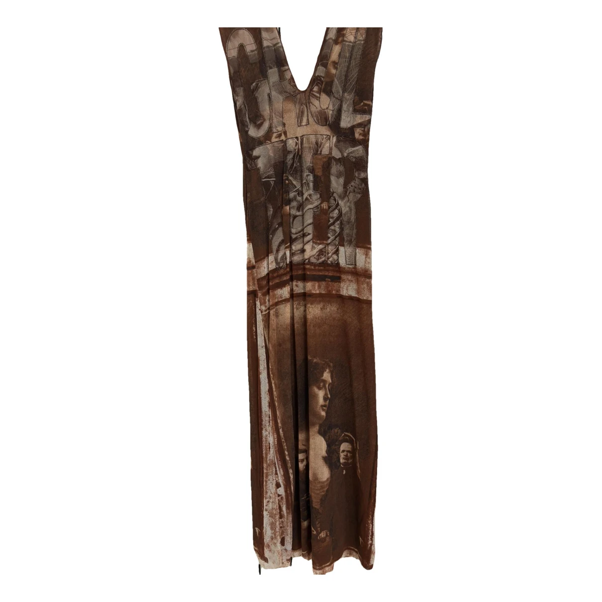 Pre-owned Jean Paul Gaultier Dress In Brown