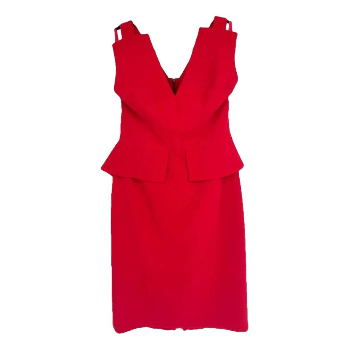 Pre-owned Bcbg Max Azria Mid-length Dress In Red