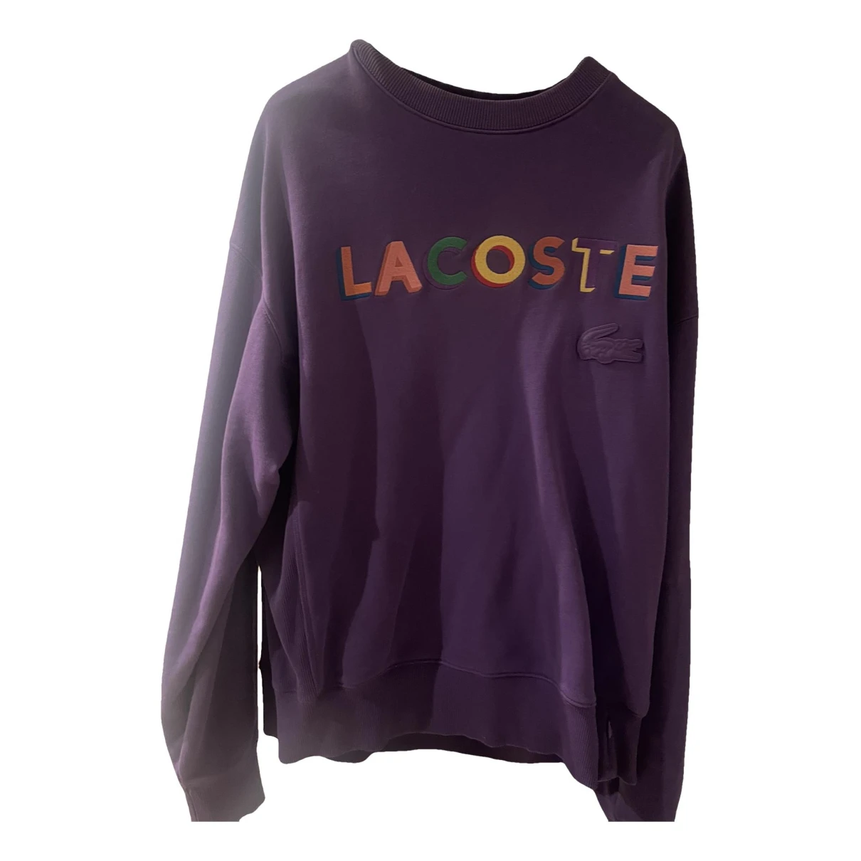 Pre-owned Lacoste Live Jumper In Purple