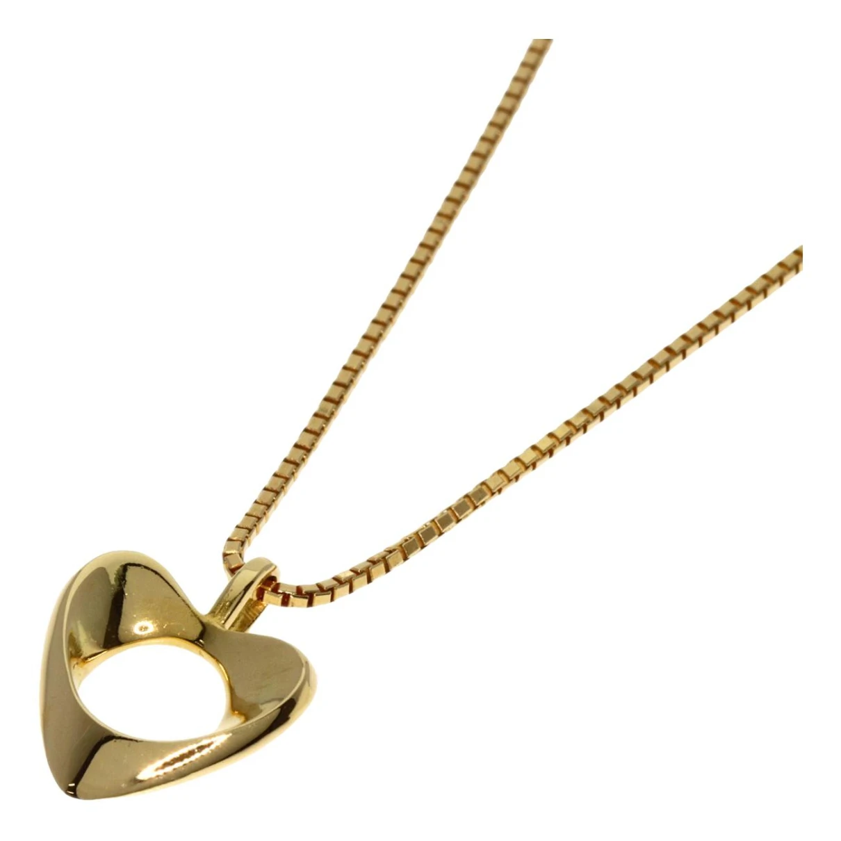 Pre-owned Georg Jensen Yellow Gold Necklace