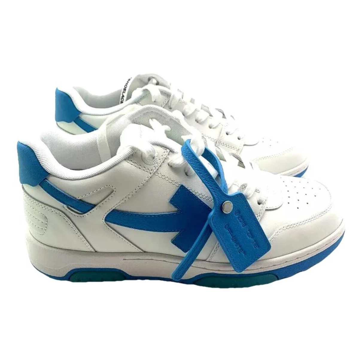Pre-owned Off-white Leather Trainers In Other