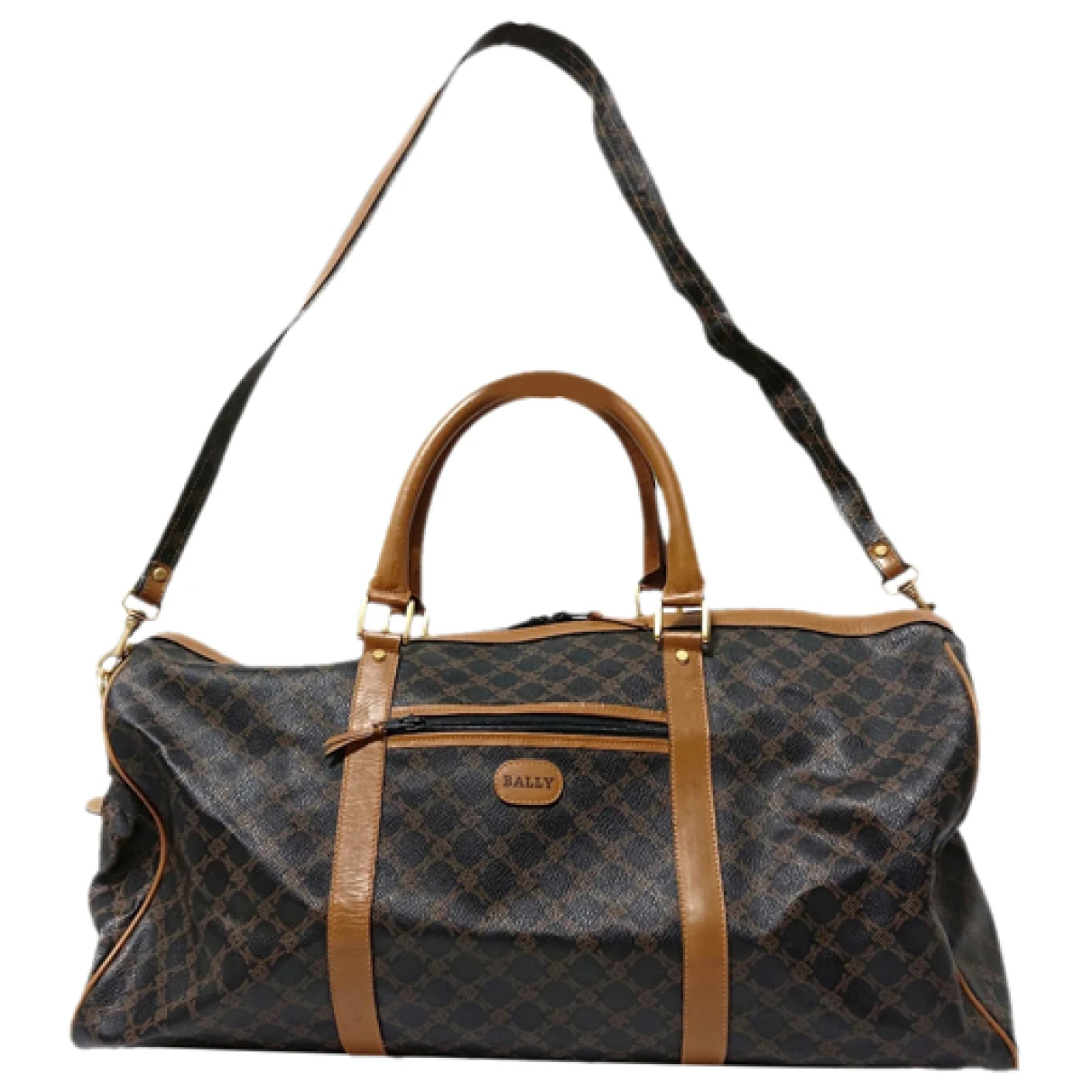 Pre-owned Bally Travel Bag In Black