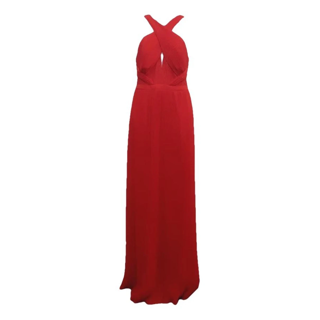 Pre-owned Guess Maxi Dress In Red
