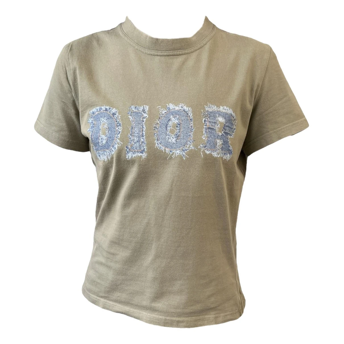 Pre-owned Dior T-shirt In Khaki