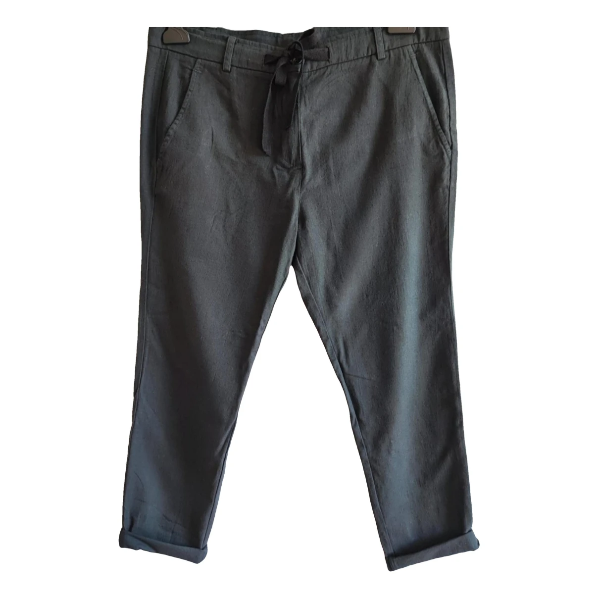 Pre-owned Aniye By Trousers In Black