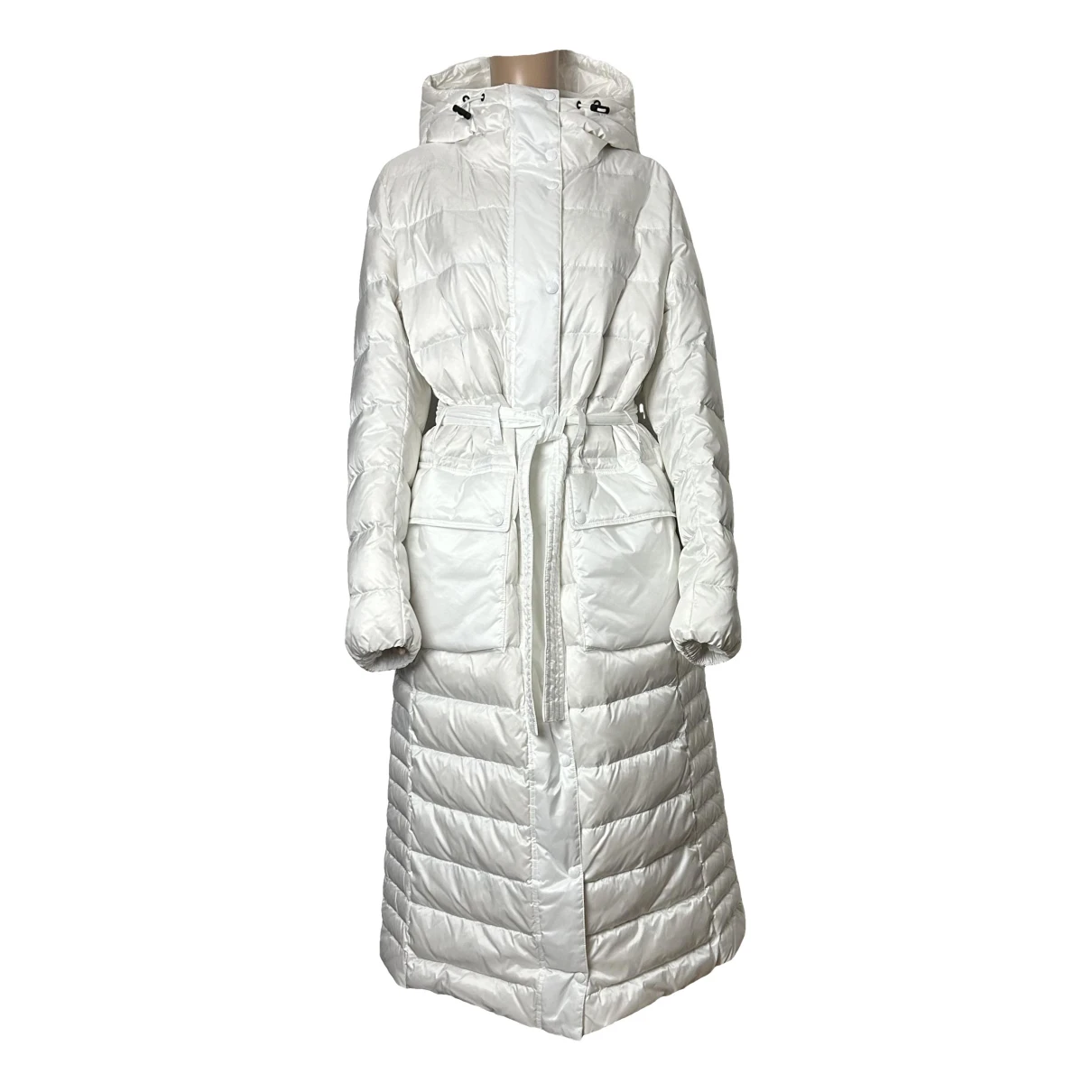 Pre-owned Belstaff Coat In White
