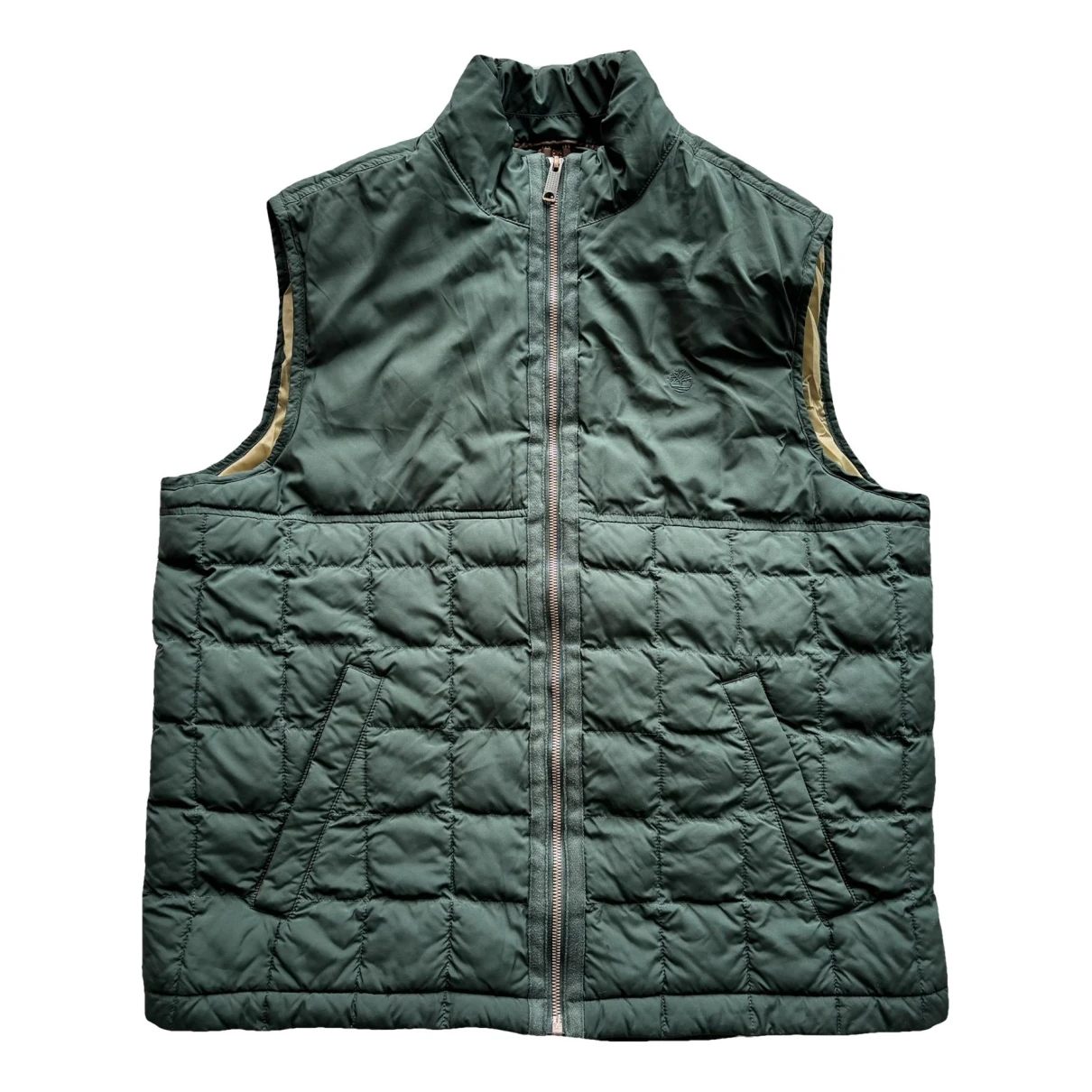 Pre-owned Timberland Vest In Green