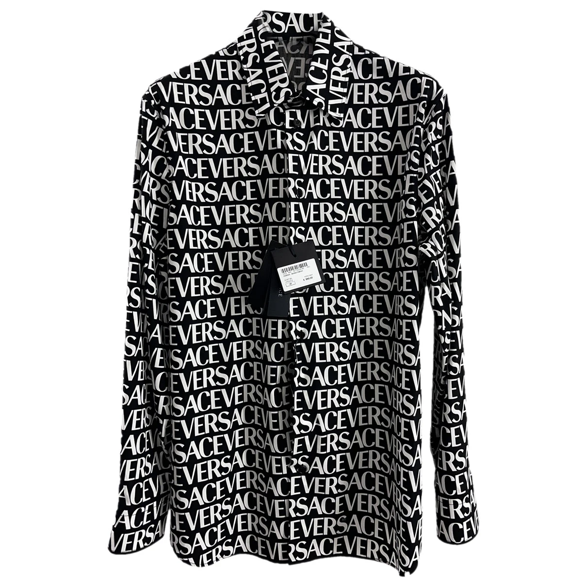 Pre-owned Versace Shirt In Black