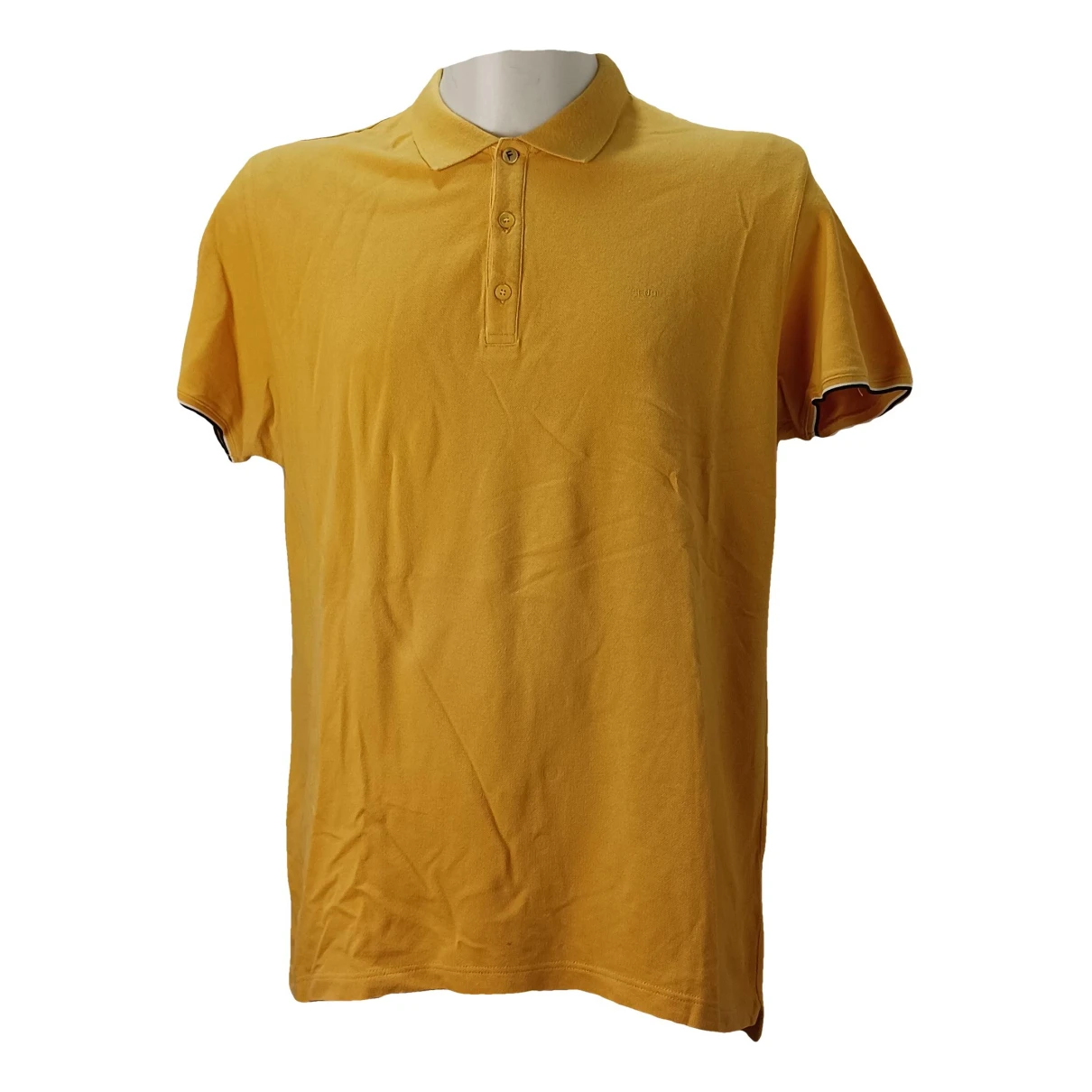 Pre-owned Fendi Polo Shirt In Yellow