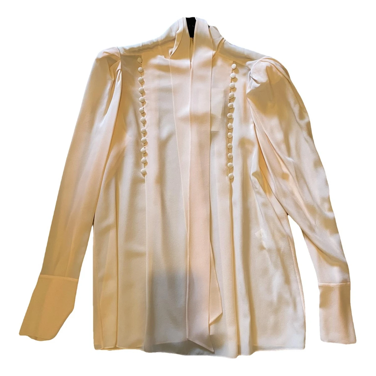 Pre-owned Givenchy Silk Blouse In Pink