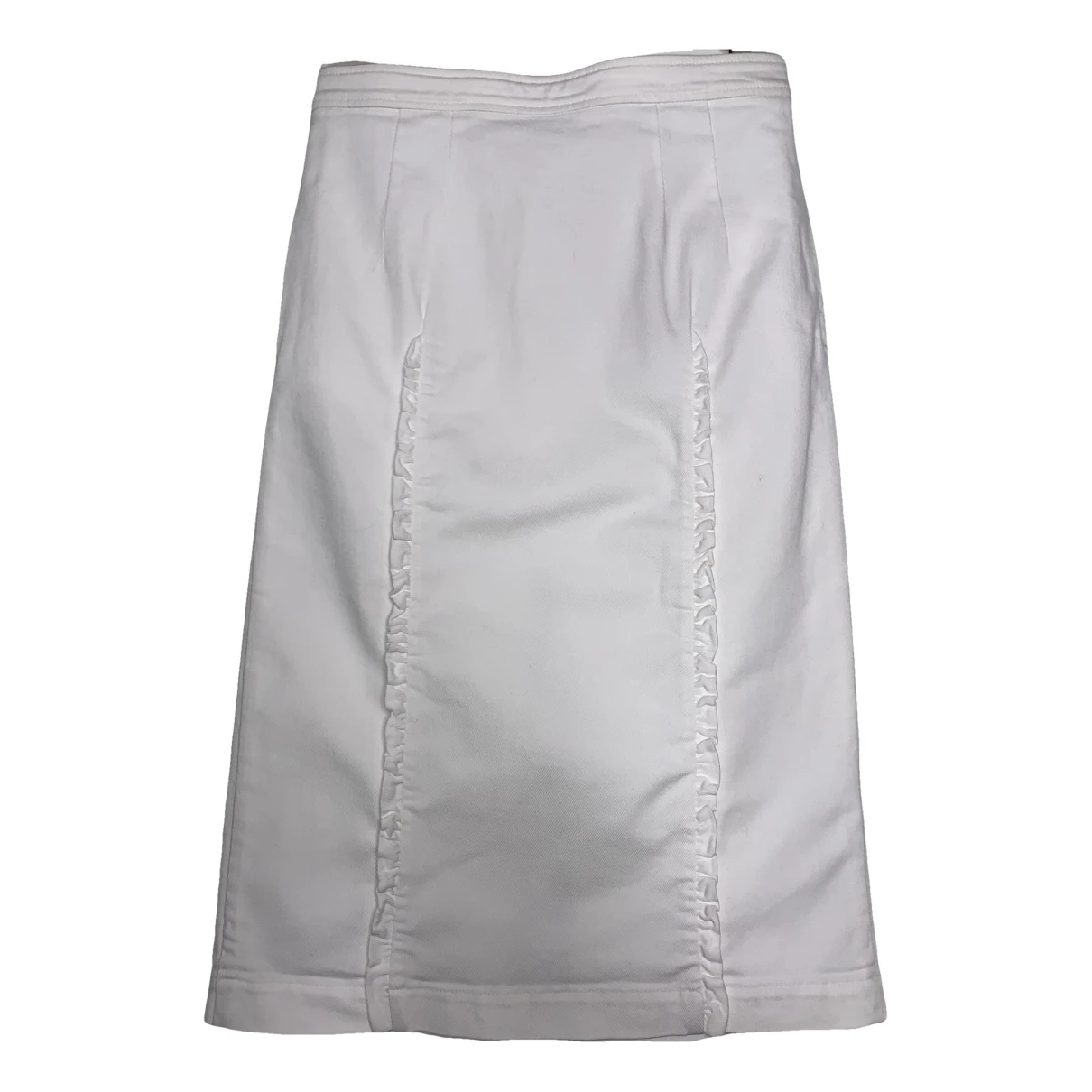 Pre-owned N°21 Mid-length Skirt In White