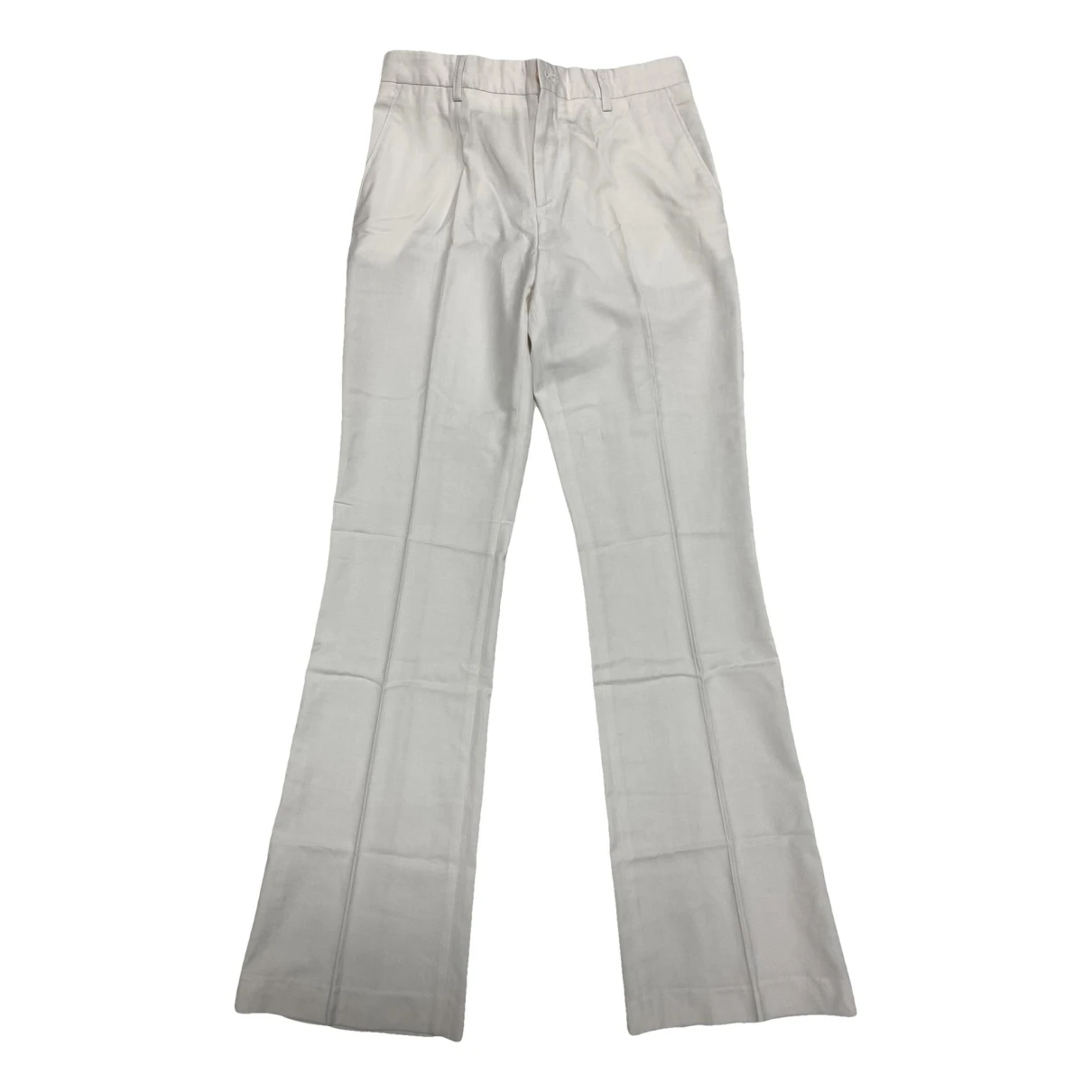 Pre-owned Zadig & Voltaire Chino Pants In White
