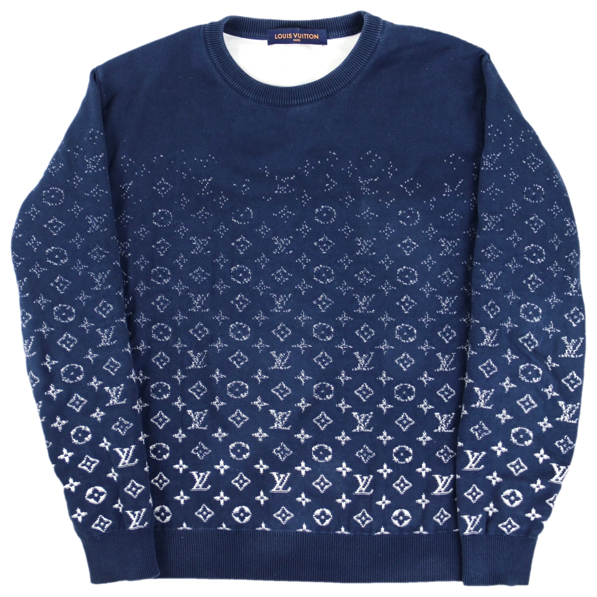 Pre-owned Louis Vuitton Sweatshirt In Blue
