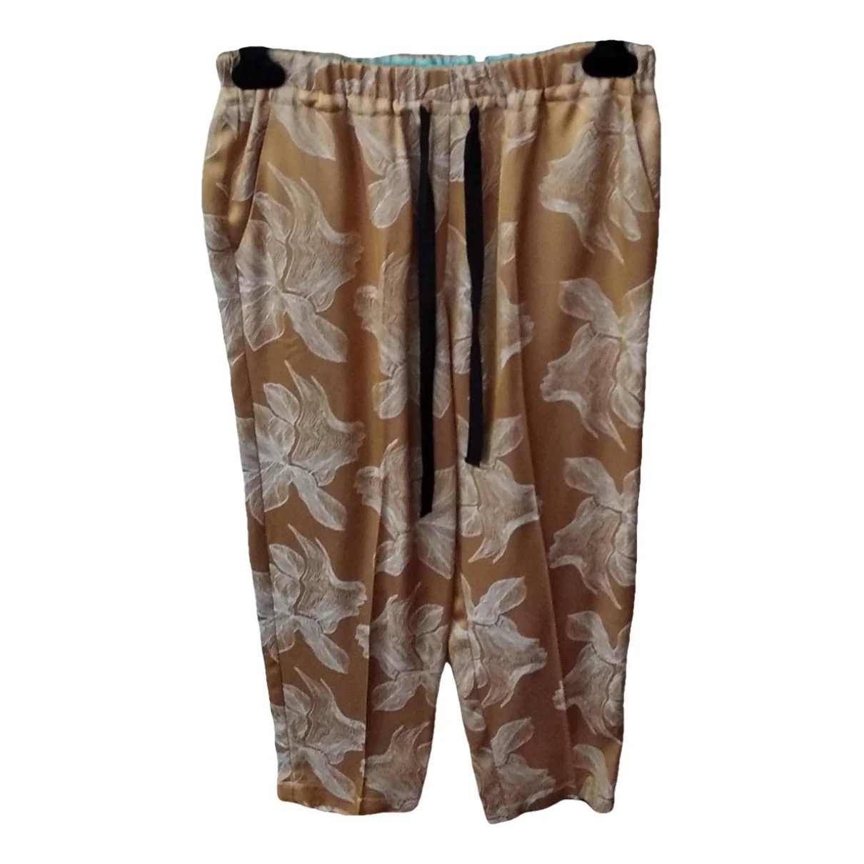 Pre-owned Forte Forte Chino Pants In Gold