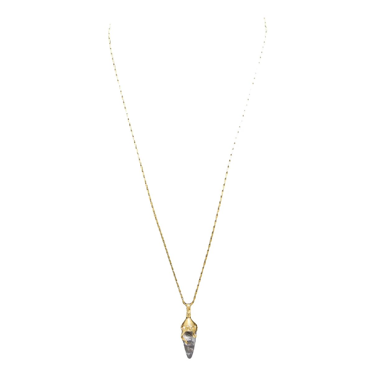 Pre-owned Goossens Necklace In Gold