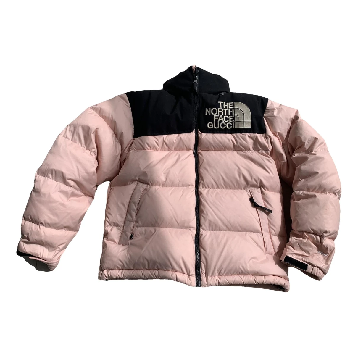 Pre-owned The North Face X Gucci Biker Jacket In Pink
