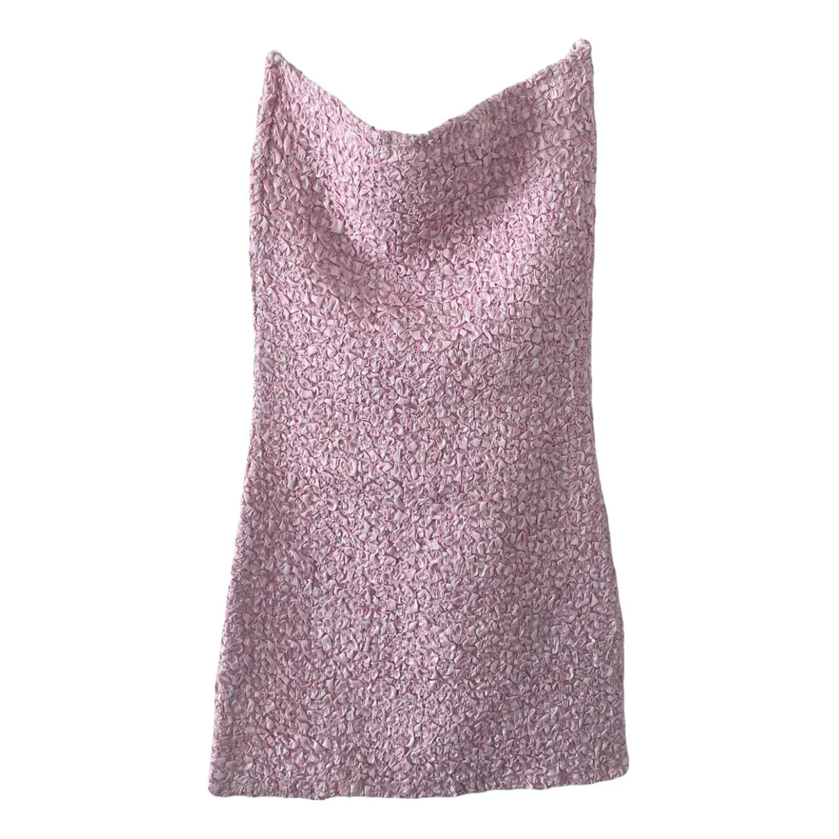Pre-owned Petersyn Mini Dress In Pink