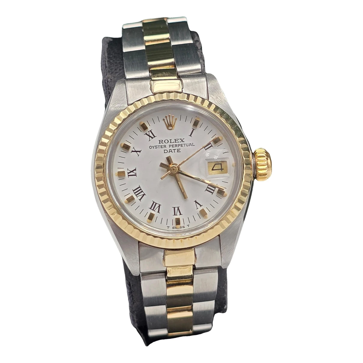 Pre-owned Rolex Day-date Watch In Yellow