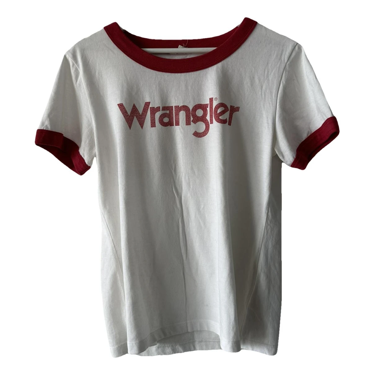 Pre-owned Wrangler T-shirt In White