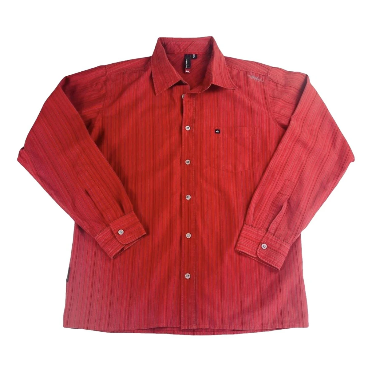 Pre-owned Quicksilver Shirt In Red