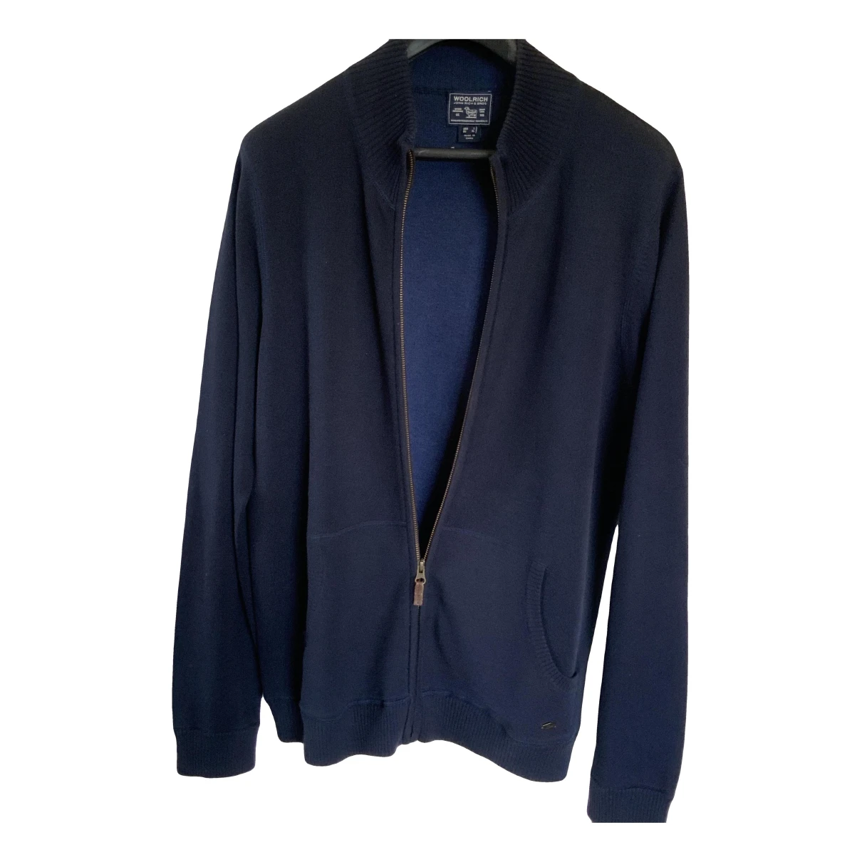 Pre-owned Woolrich Cashmere Jacket In Blue