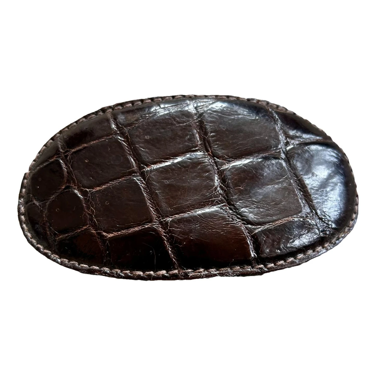 Pre-owned Etro Leather Hair Accessory In Brown