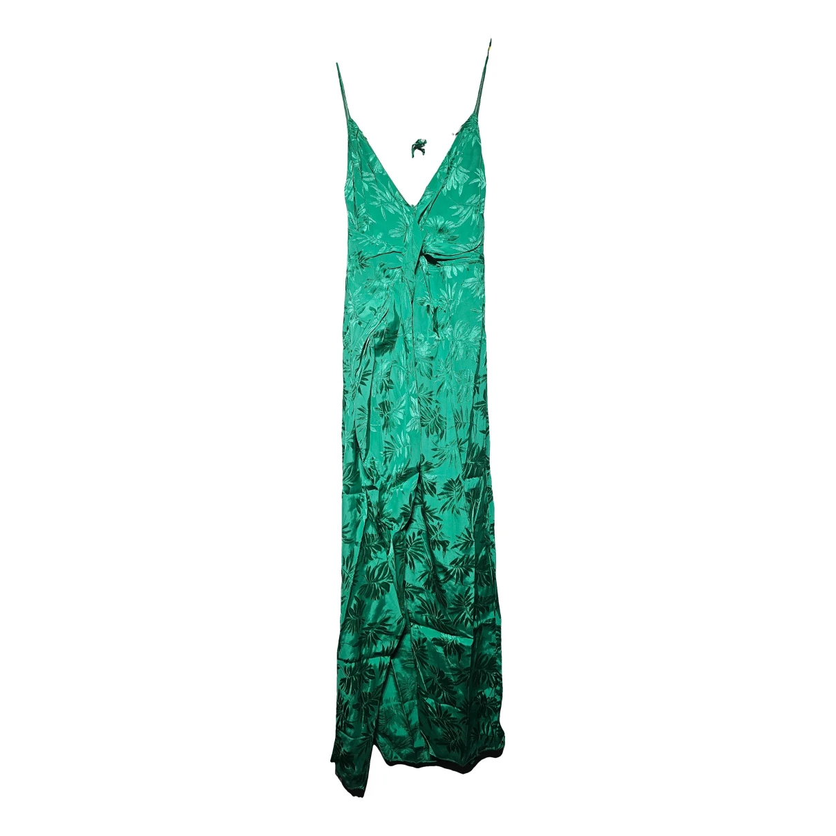 Pre-owned Significant Other Significant Maxi Dress In Green