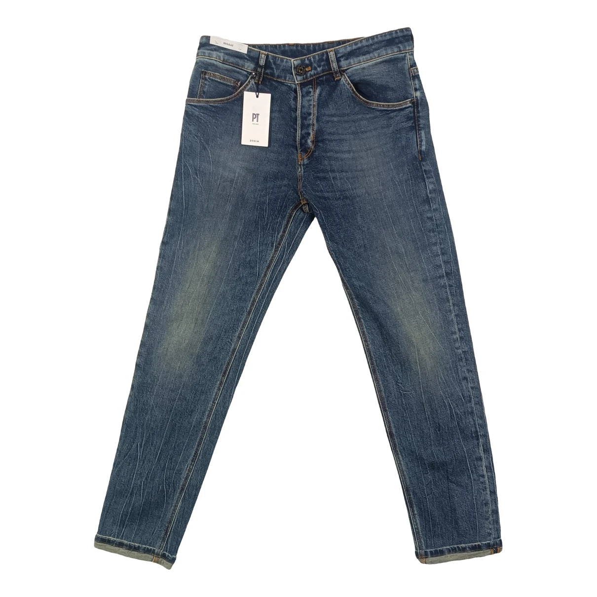Pre-owned Pt01 Jeans In Blue