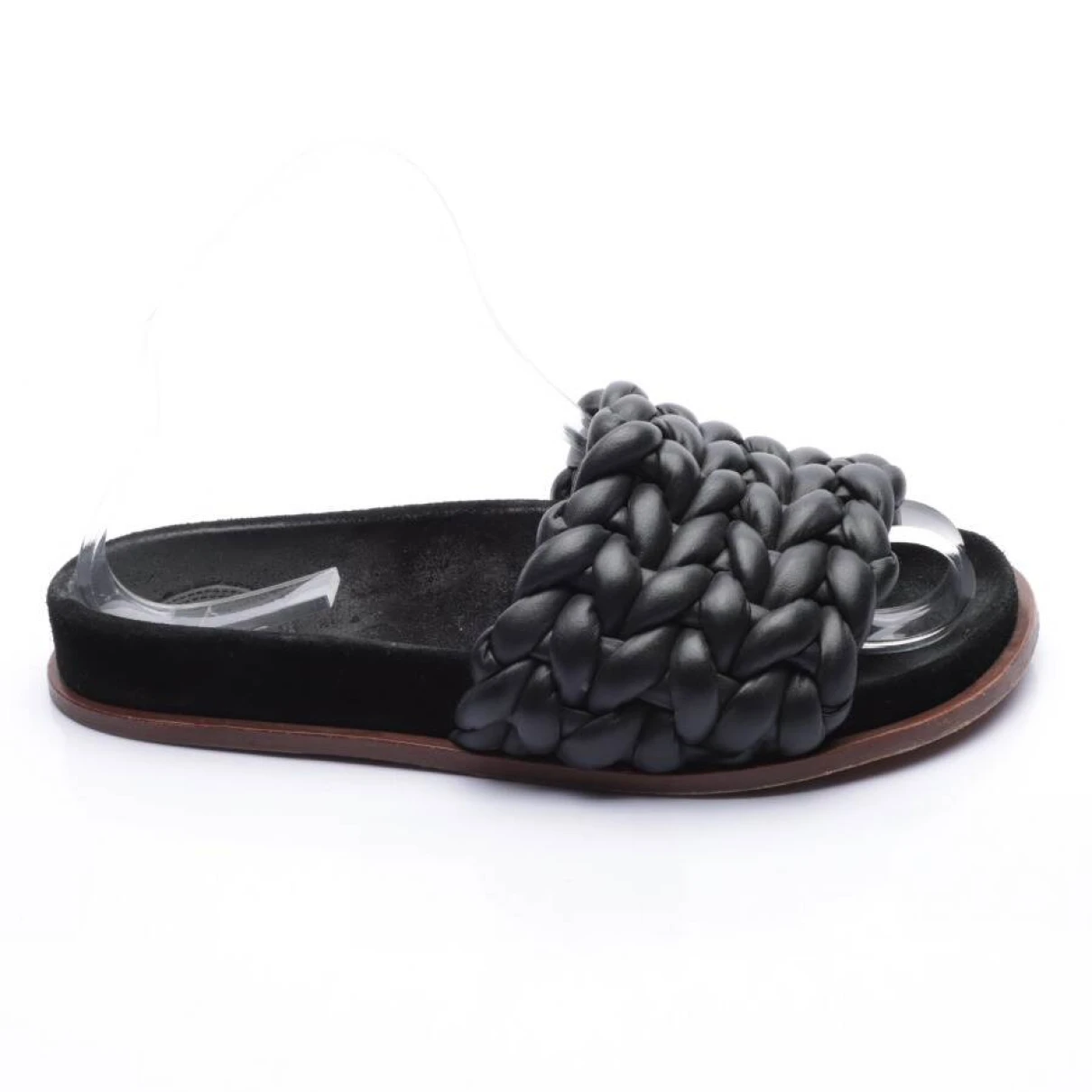 Pre-owned Chloé Leather Sandal In Black
