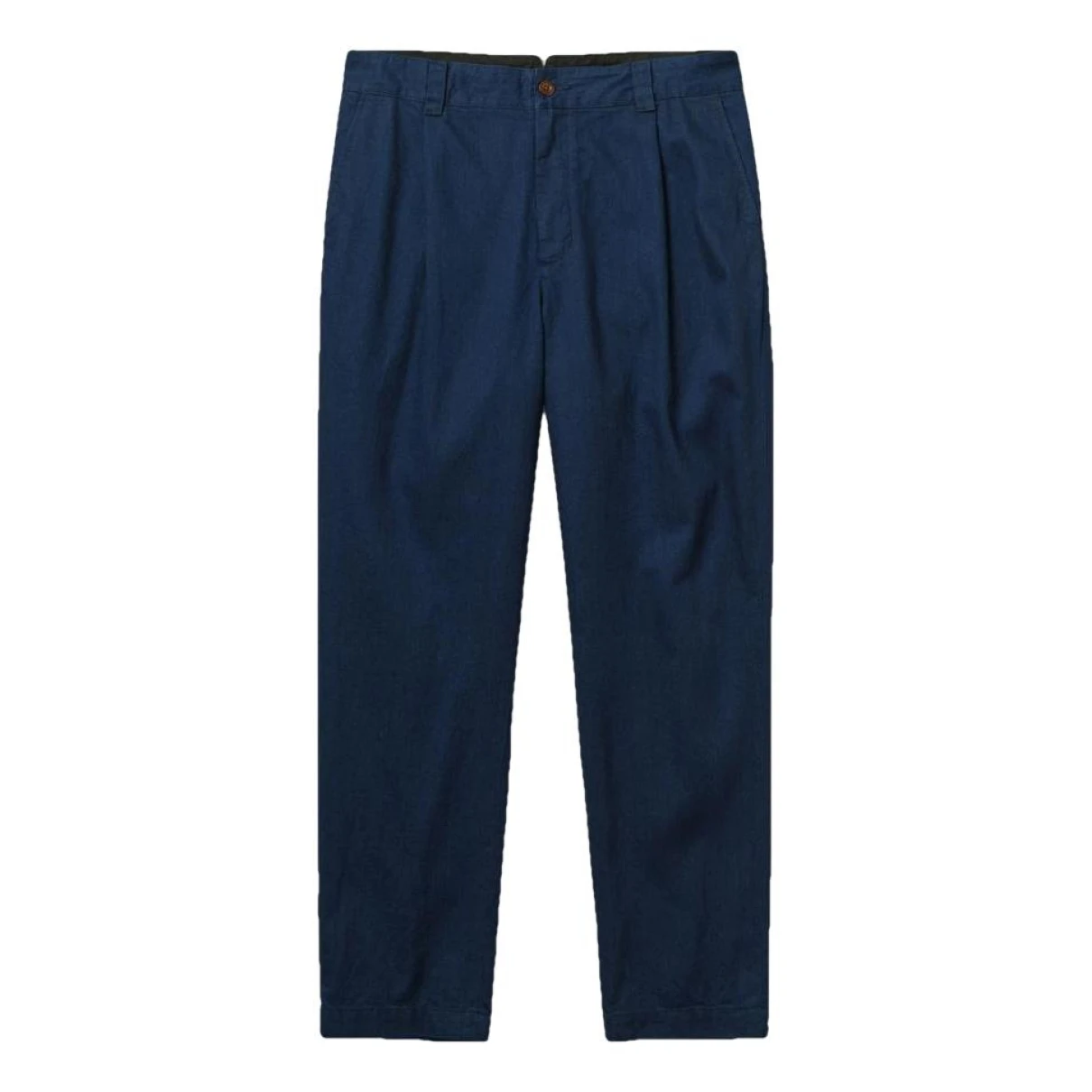 Pre-owned Toast Trousers In Blue