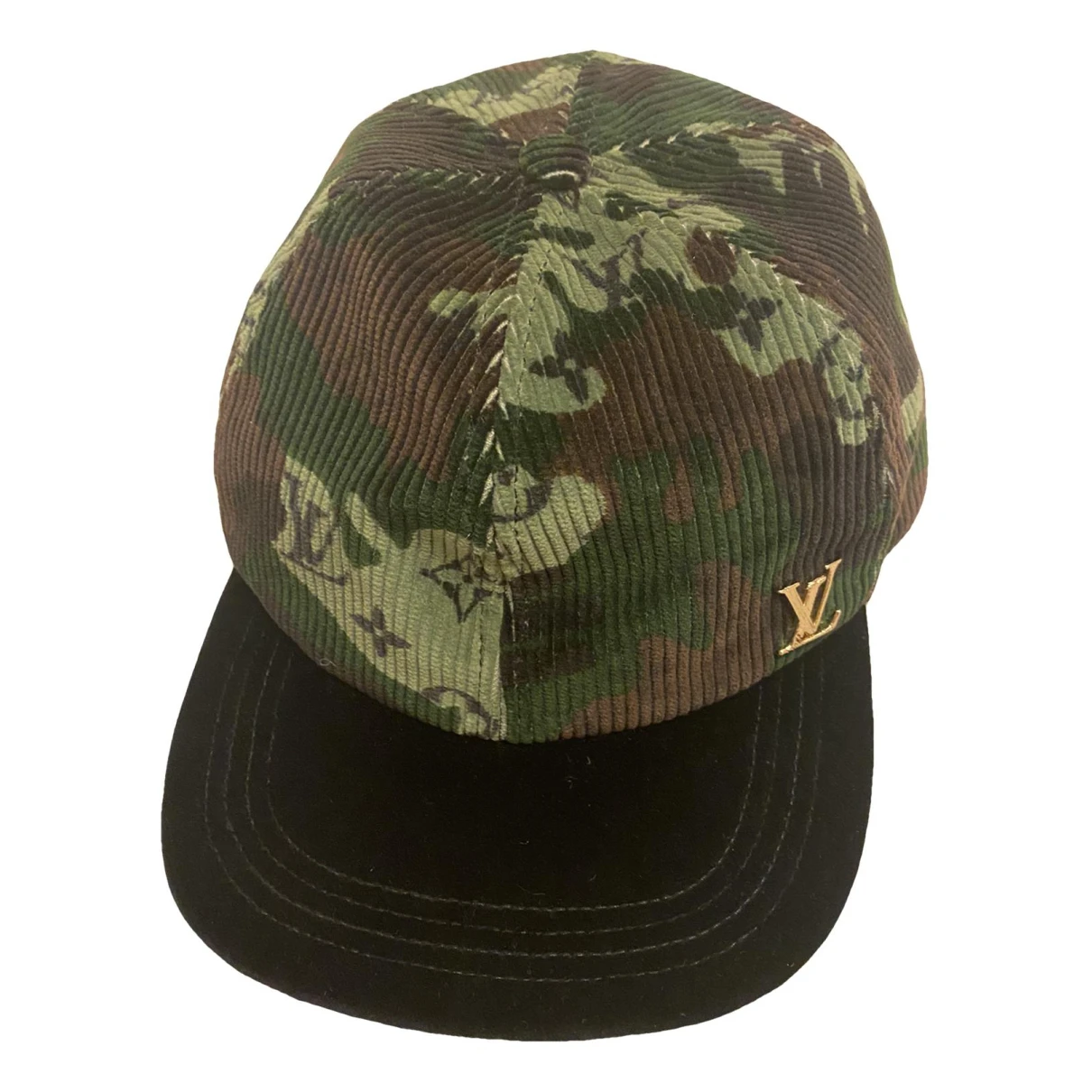 Pre-owned Louis Vuitton Hat In Khaki