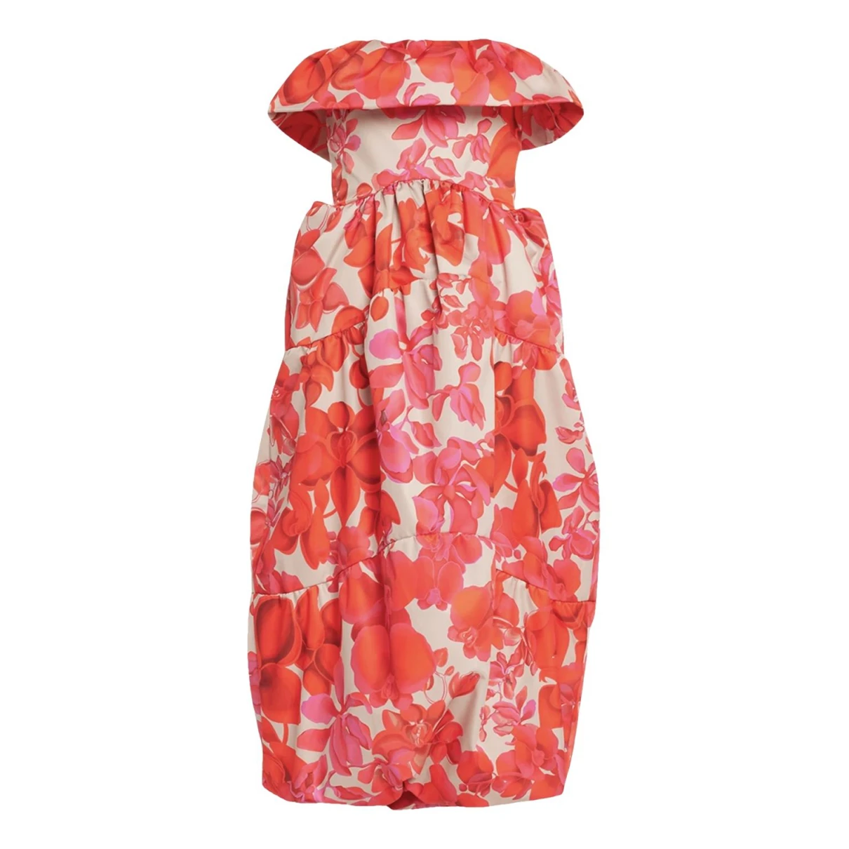 Pre-owned Kika Vargas Mid-length Dress In Multicolour