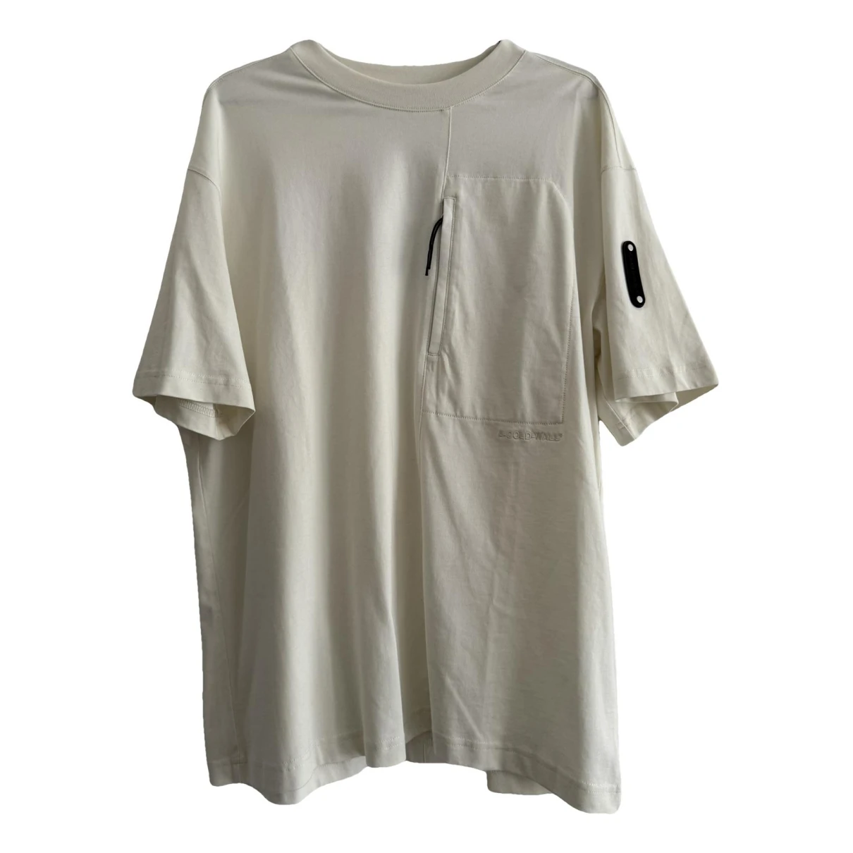Pre-owned A-cold-wall* T-shirt In Ecru