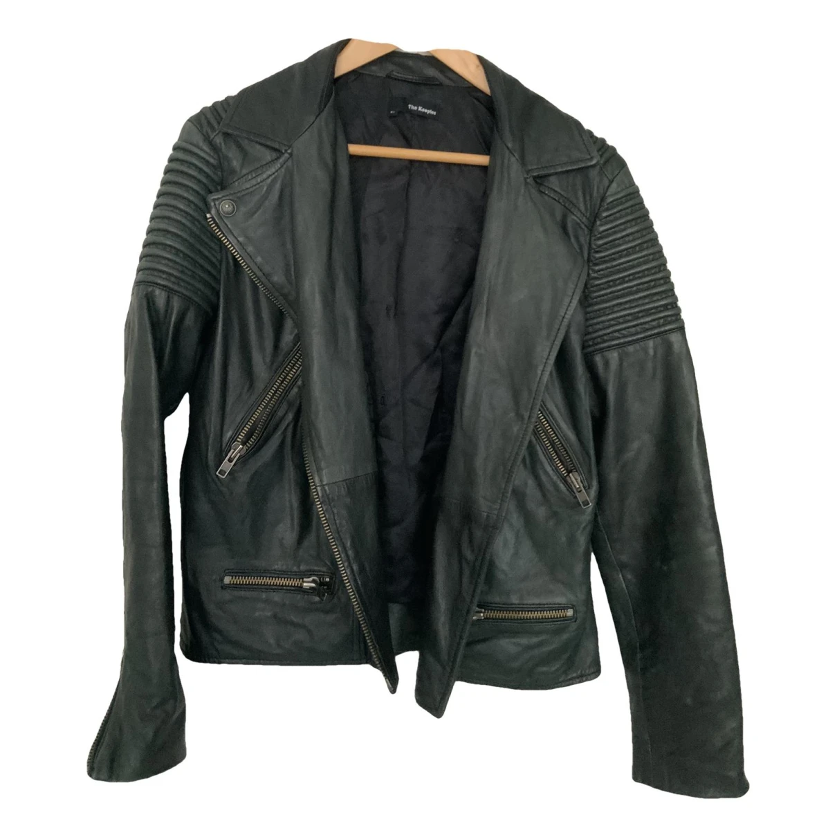 Pre-owned The Kooples Leather Jacket In Other