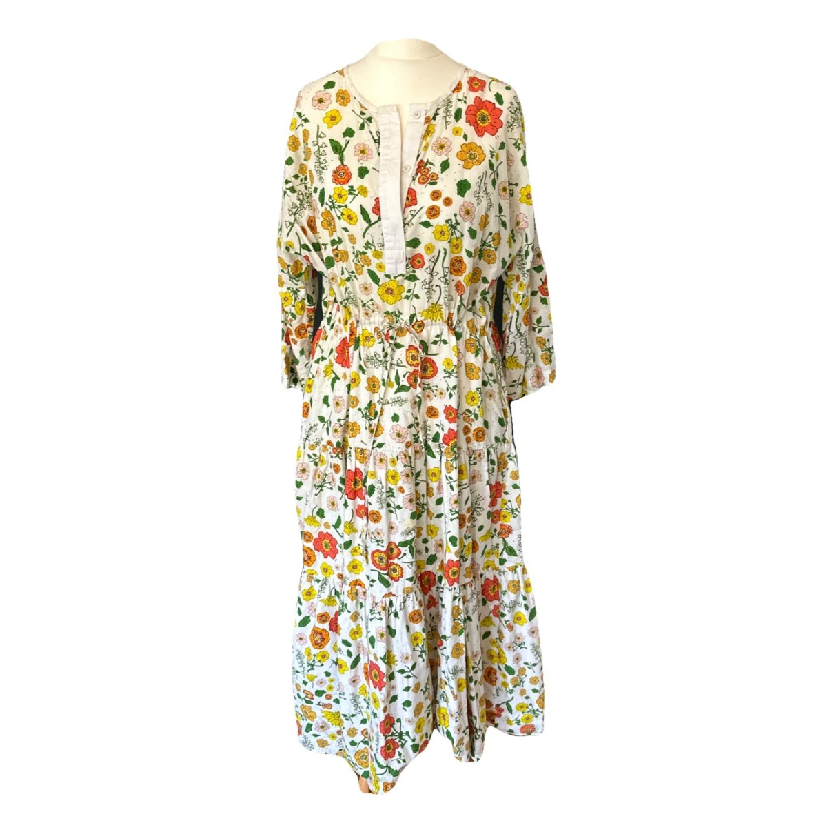 Pre-owned Wiggy Kit Maxi Dress In Multicolour