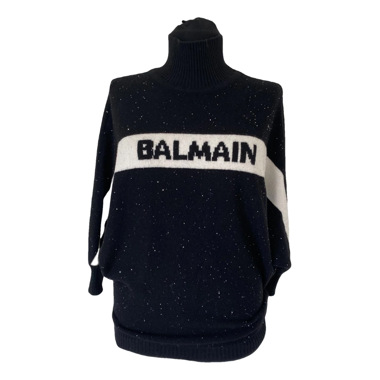 Pre-owned Balmain Blouse In Black