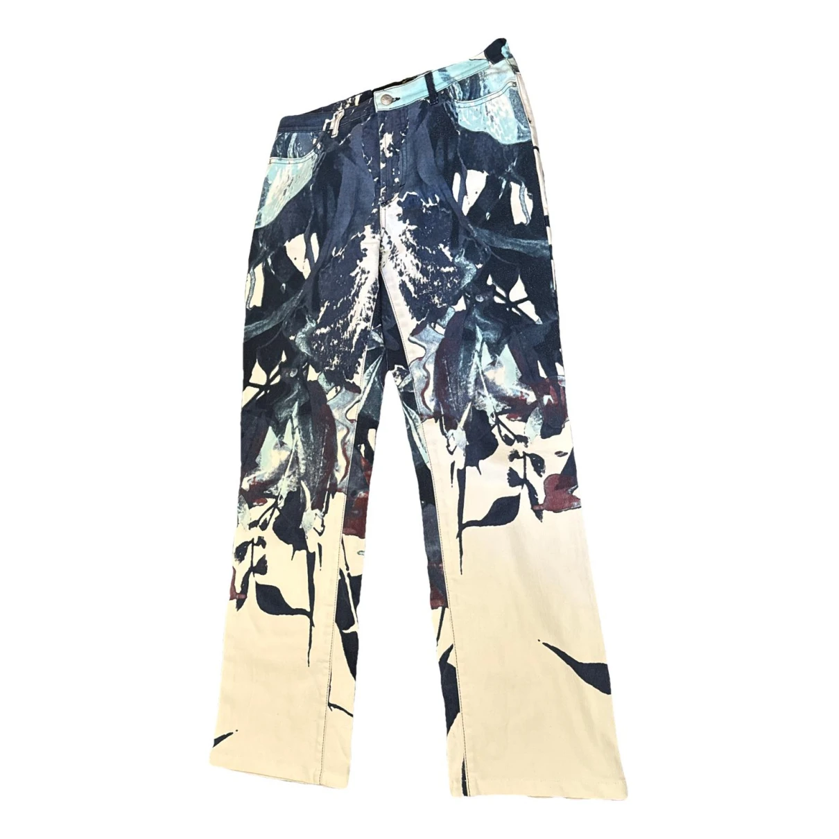 Pre-owned Just Cavalli Trousers In Multicolour