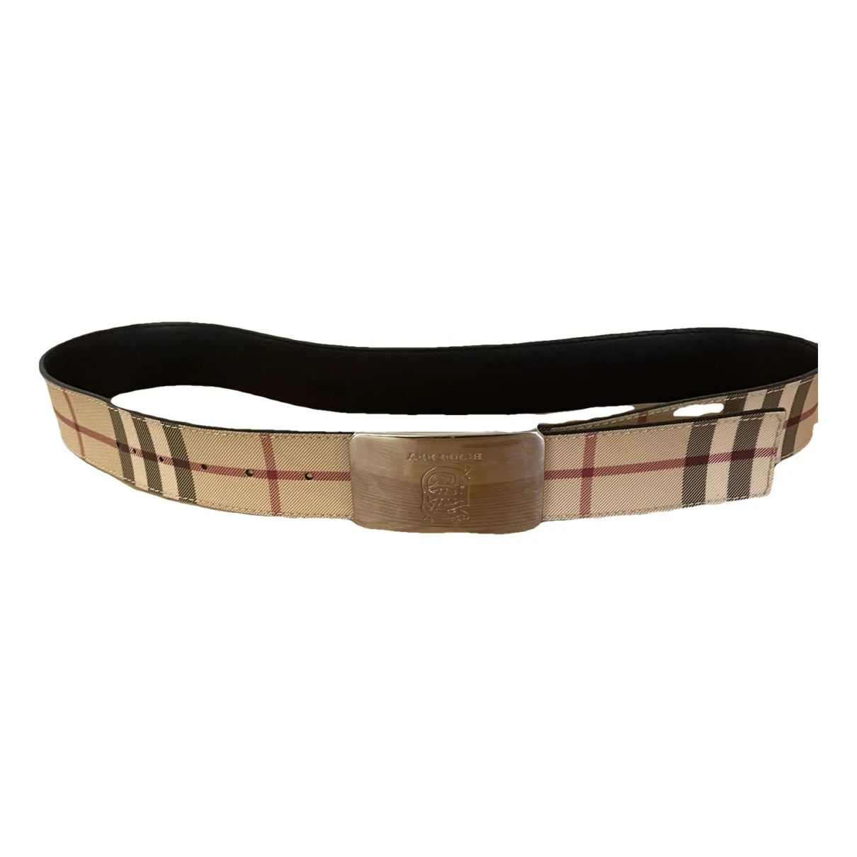 Pre-owned Burberry Leather Belt In Other