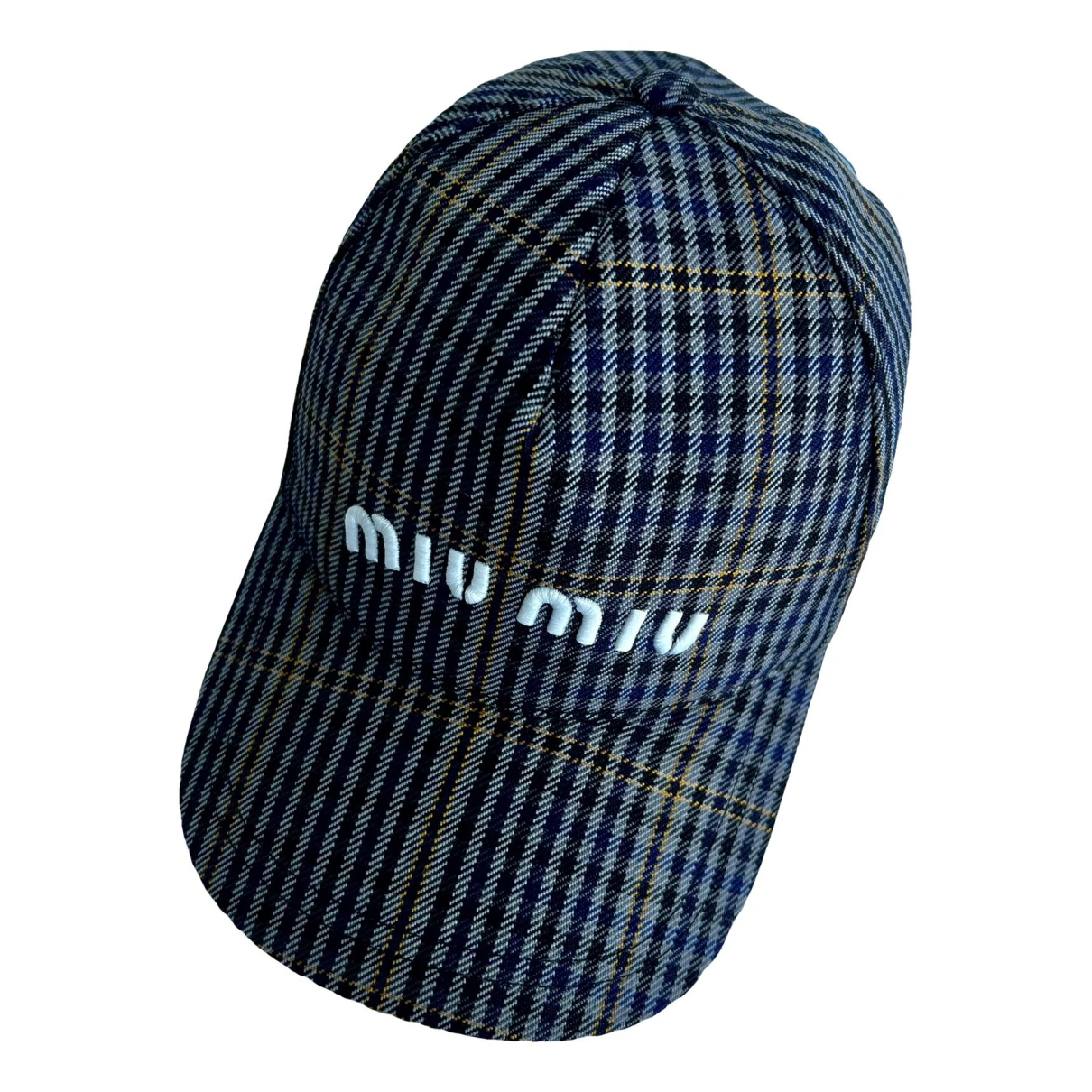 Pre-owned Miu Miu Wool Cap In Multicolour