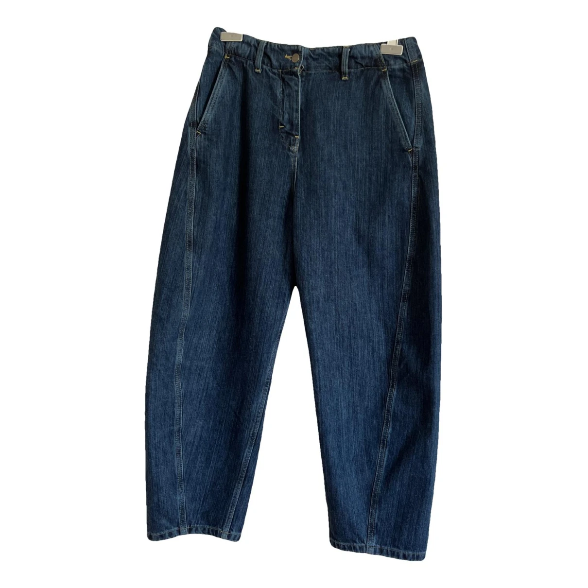 Pre-owned Studio Nicholson Jeans In Blue