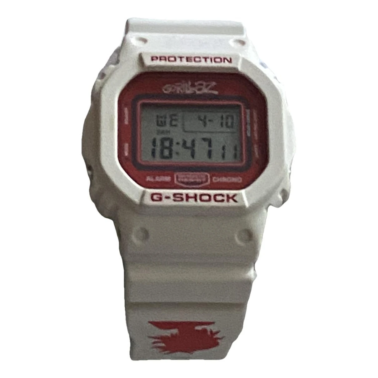Pre-owned G-shock Watch In White