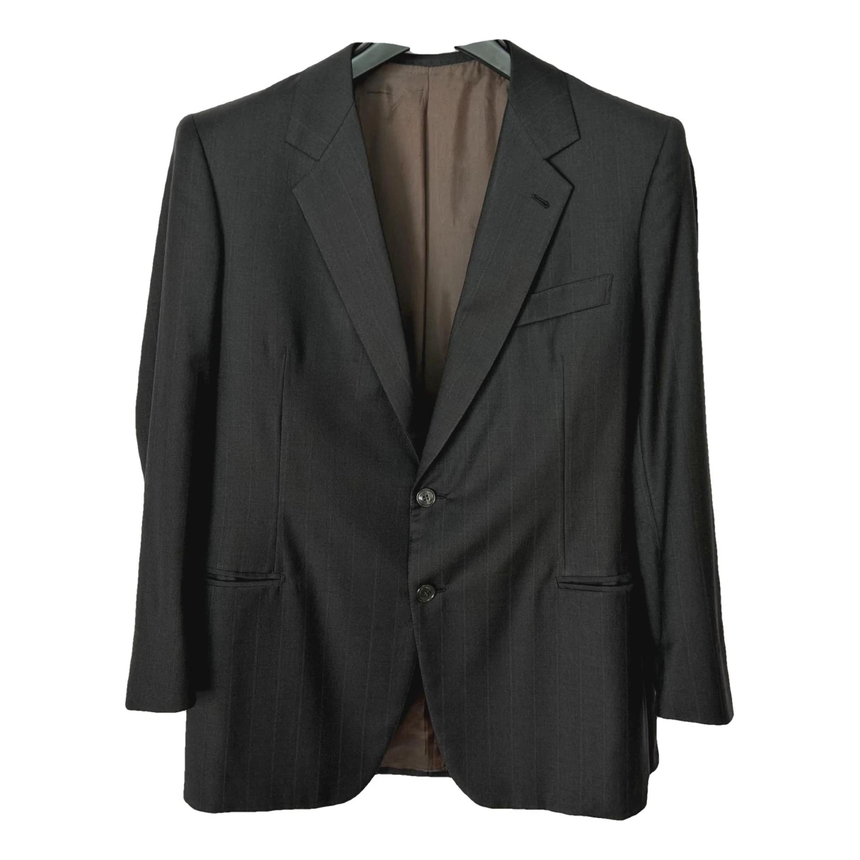 Pre-owned Loro Piana Suit In Anthracite